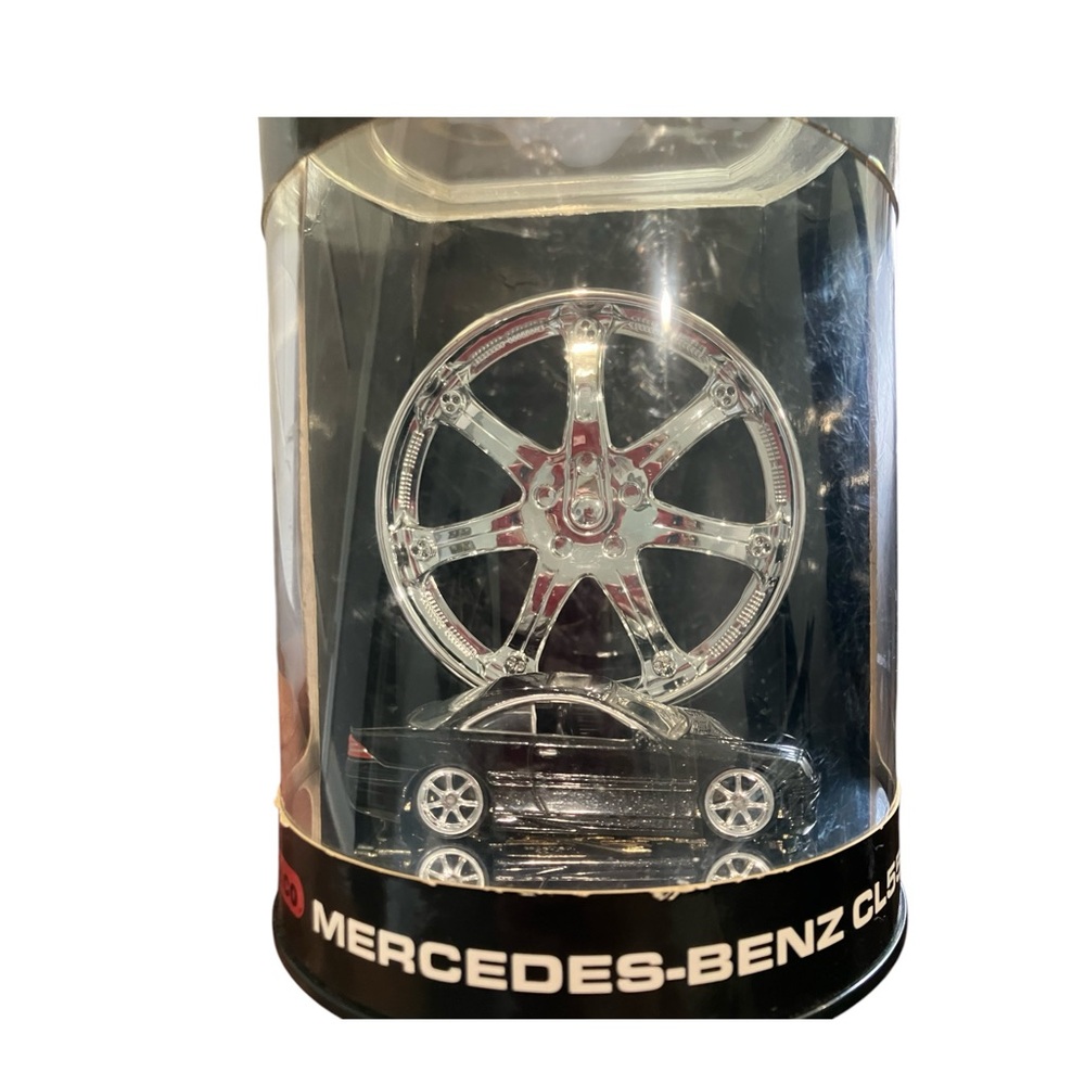 Black and Silver Model Car